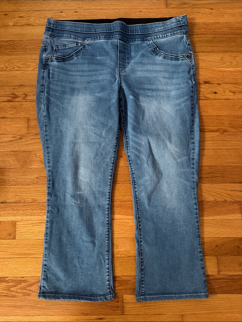 Wit & Wisdom Pull-On Boot Cut Jeans Size 18W